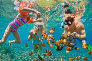 Snorkeling in Cancun Isla mujeres
