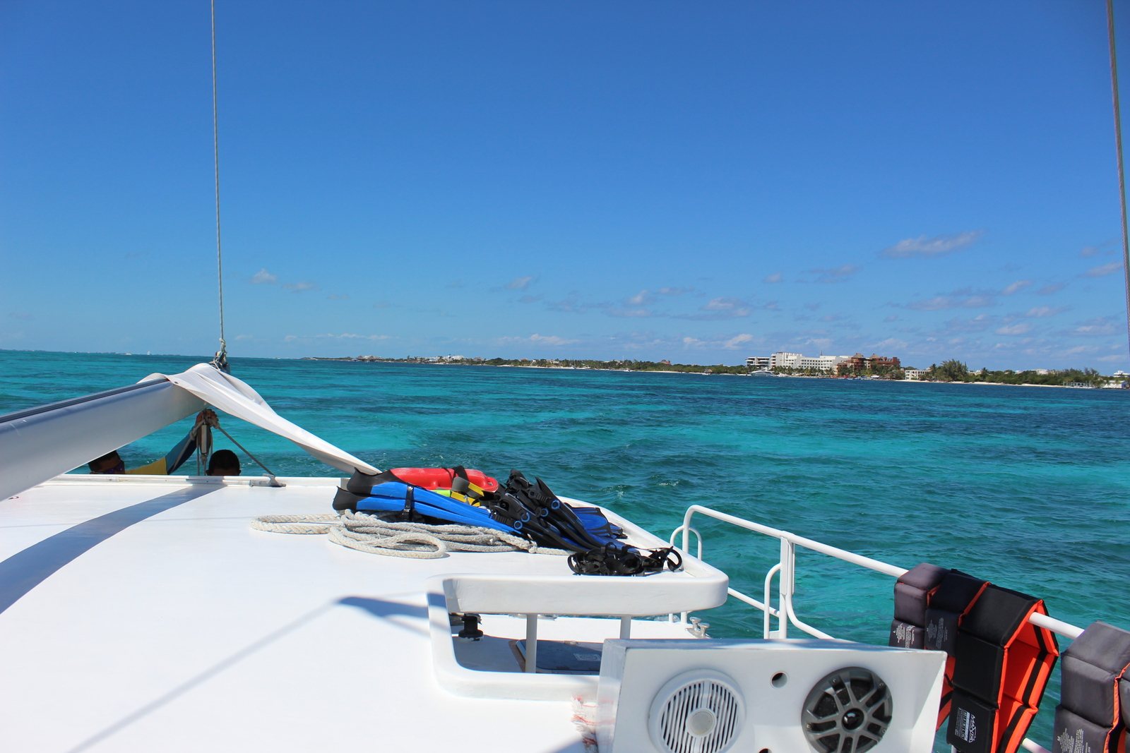 tour de catamaran a isla mujeres