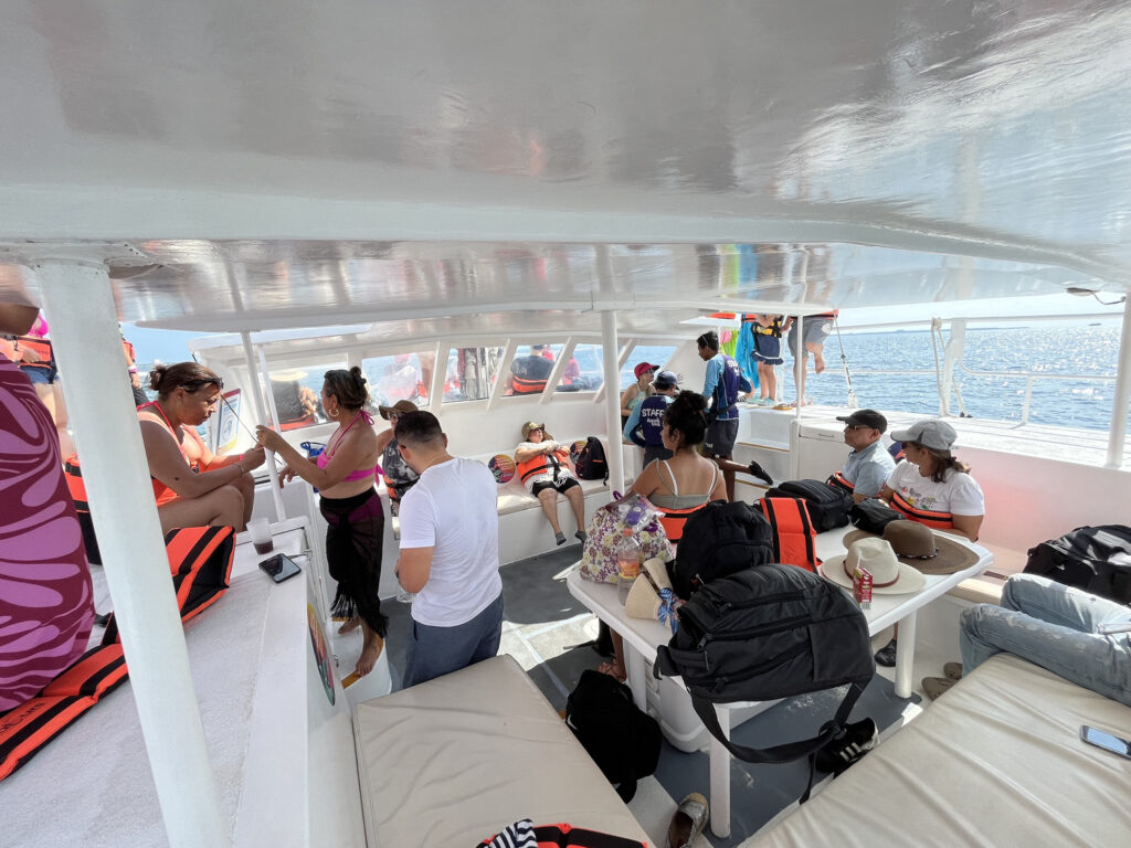 tour de catamaran en cancun