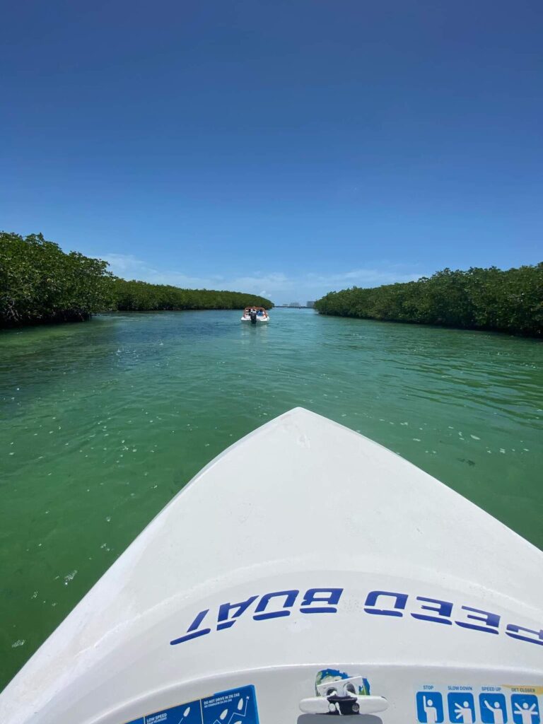 lancha rapida en un fin de semana en cancun