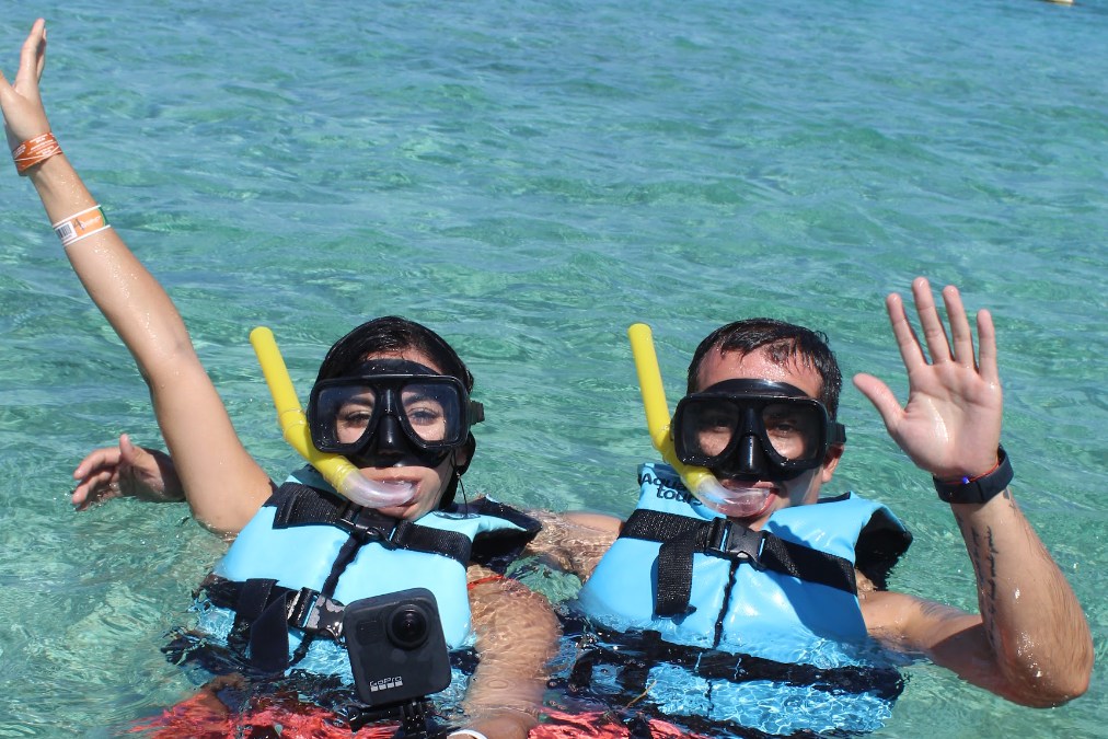 el mejor tour de snorkel en cancun